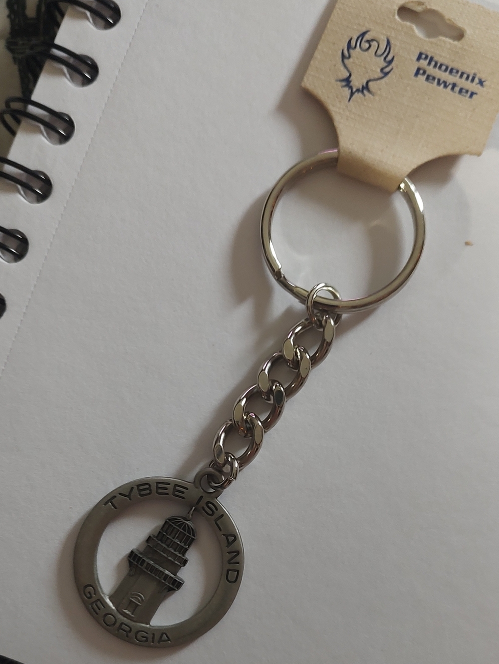 Tybee Island Georgia Keychain -